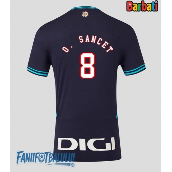 Athletic Bilbao Oihan Sancet #8 Tricou Fotbal Replică 2025-26 Barbati Deplasare